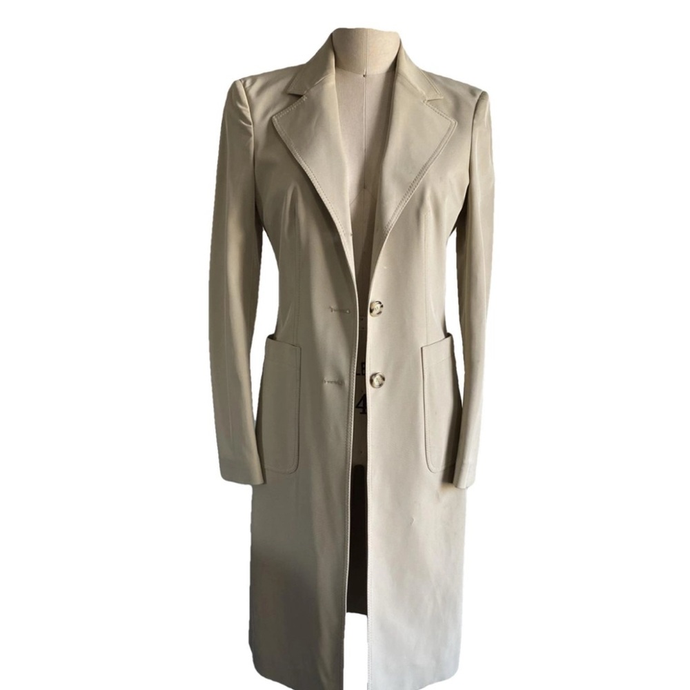 Prada Cream Women's Blazer Coat